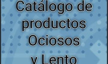 Catalogo de productos en inventarios- Gesime