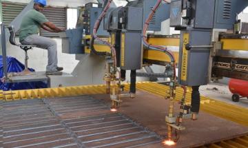 The pantograph -cutting machine for the metalworking industry.