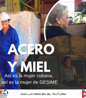 Congratulations for the women of Cuban industries.