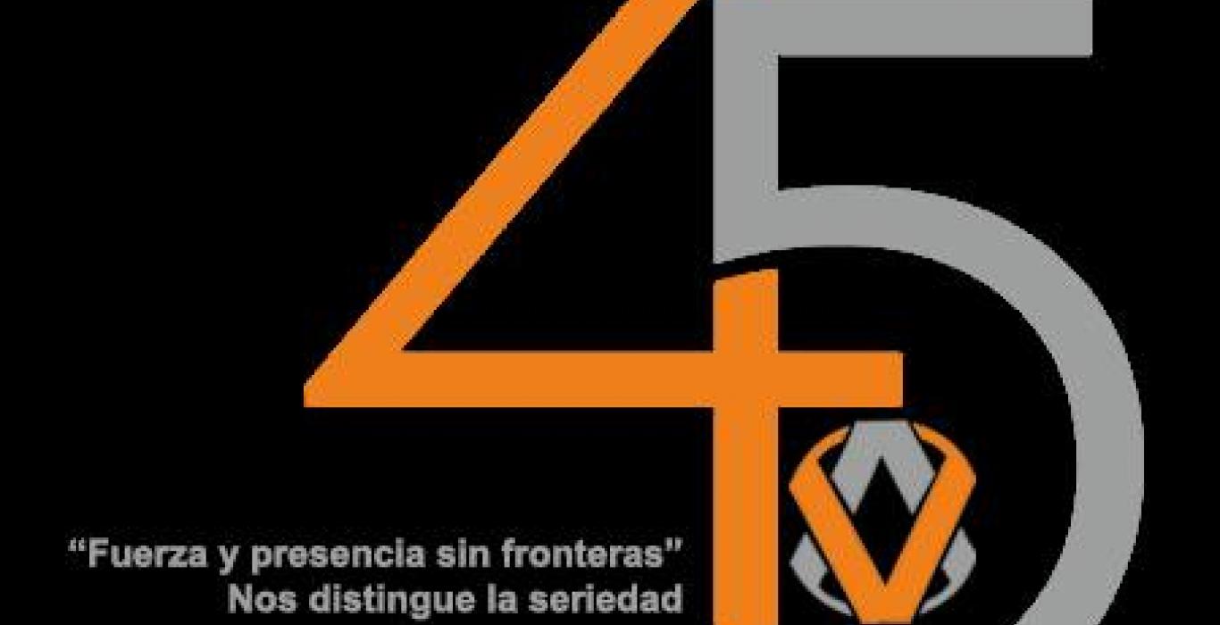 45 años de Metalmecánica Varona logo 45 años de Metalmecánica Varona
