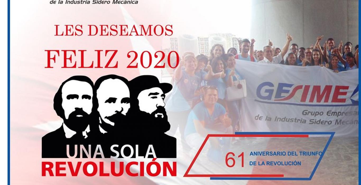 GESIME congratulations on a happy 2020 GESIME congratulations on a happy 2020