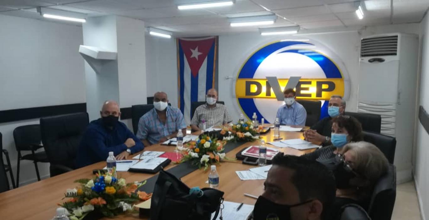 Ministro de Industrias y Presidente de Gesime en análisis de retos para 2021 de la sideromecanica cubana Balance 2020 Gesime