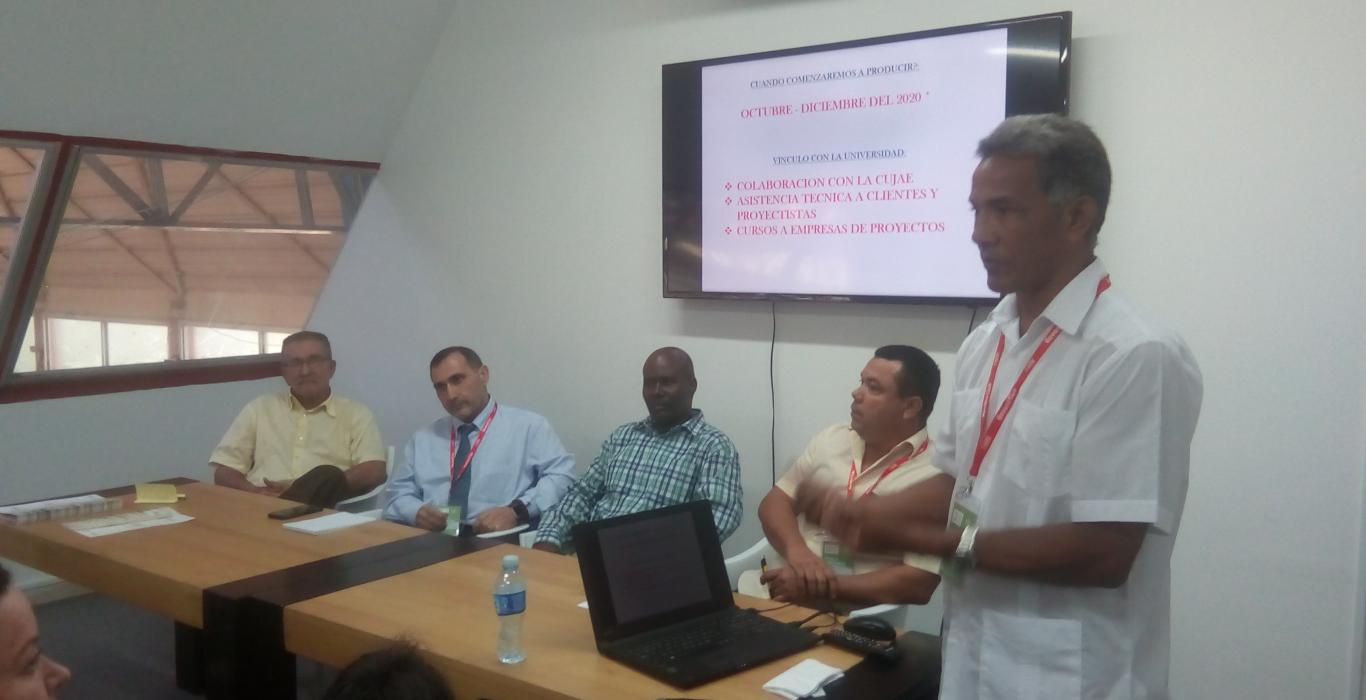 Presentation of a joint venture TecComp Caribe S.A. at FIHAV 2019 Presentation of a joint venture TecComp Caribe S.A. at FIHAV 2019
