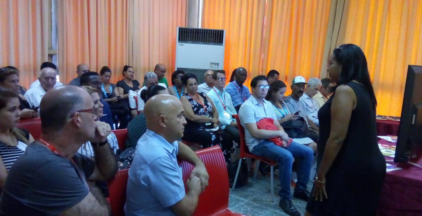 Presentación de productos y proyectos integrales exportables de GESIME en Fihav 2019.