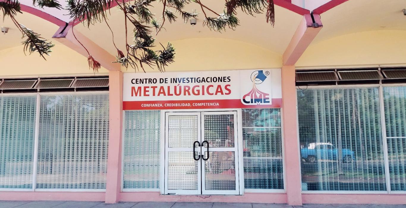 Fachada del Centro de Investigaciones Metalúrgicas